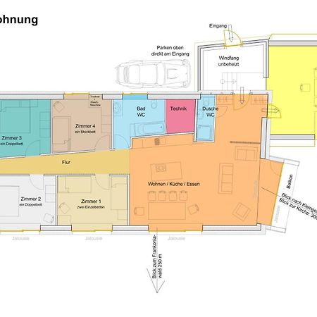 Kubus 28A Apartment Grafenberg  Ngoại thất bức ảnh